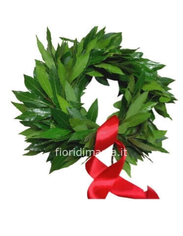 Coroncina di alloro per laurea con bacche